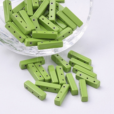 Spray Painted Alloy Multi-Strand Links PALLOY-G268-M01-030-1