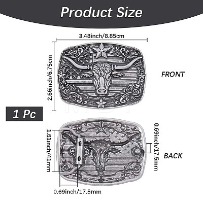 Alloy Belt Buttons FIND-WH20039-006A-AS-1