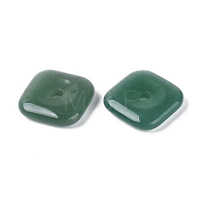 Natural Green Aventurine Pendants G-Q602-02G-1