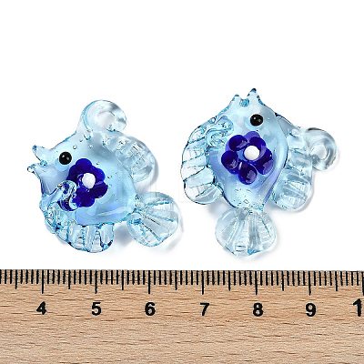 Handmade Lampwork Pendants LAMP-I027-05D-1