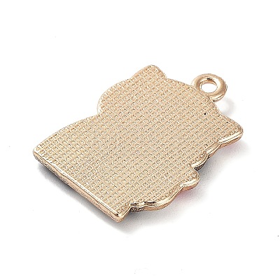 Alloy Enamel Pendants ENAM-M060-01KCG-03-1