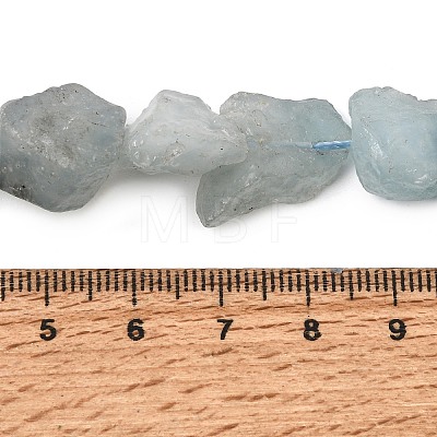 Raw Rough Natural Aquamarine Beads Strands GG-CBAC4AD-A01-01-1