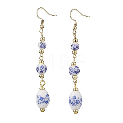 Brass Dangle Earrings EJEW-JE06739-01-1