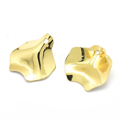 Brass Pendants KK-P155-03G-NR-1