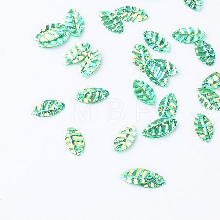 Plastic Paillette Links PVC-R009-0930-1