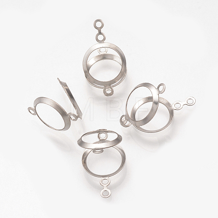 304 Stainless Steel Open Back Bezel STAS-Q223-12B-1