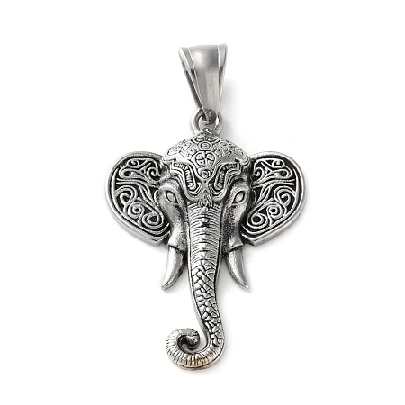 304 Stainless Steel Pendants STAS-M113-04AS-1