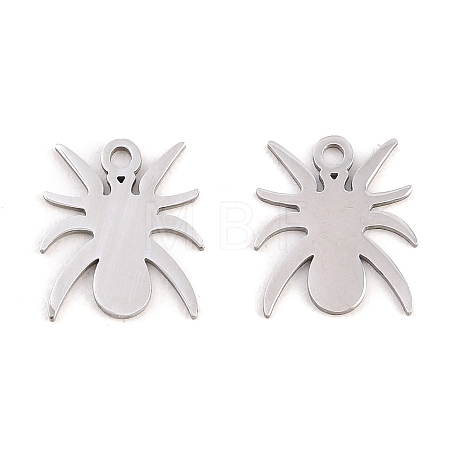 Halloween 304 Stainless Steel Charms LS-STAS-E521-07P-03-1