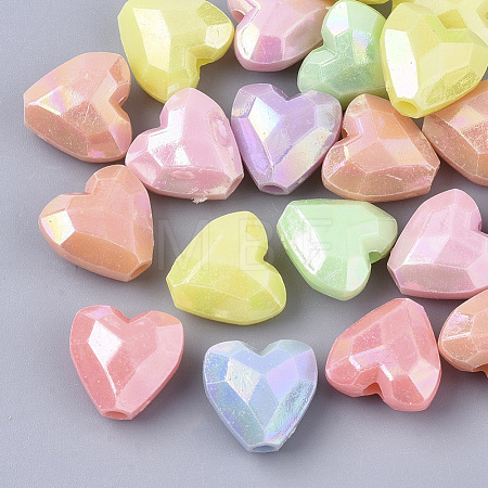 Opaque Acrylic Beads X-MACR-S299-005-1