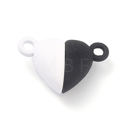 Alloy Magnetic Clasps with Loops PALLOY-P223-B01-01-1