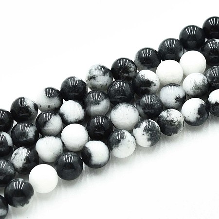 Natural Quartz Beads Strands G-N355-8mm-64-1
