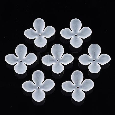 Transparent Acrylic Beads X-FACR-N005-003-1