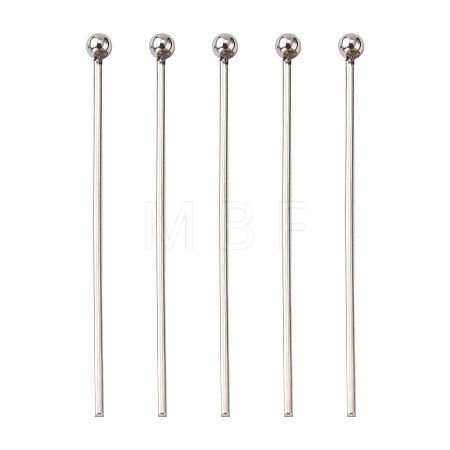 Tarnish Resistant 304 Stainless Steel Ball Head Pins STAS-K146-045-30x0.7mm-1