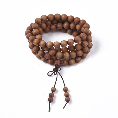4-Loop Wrap Style Buddhist Jewelry BJEW-S140-13B-1