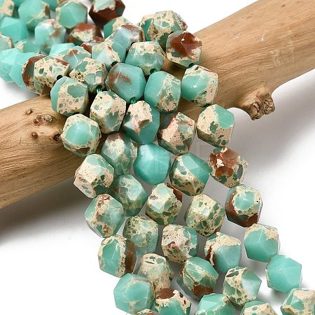 Synthetic Shoushan Stone Beads Strands G-Z119-A01-03A-1