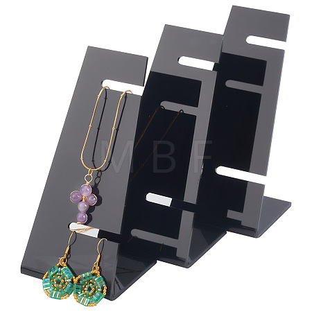 Acrylic Watch Display Stands ODIS-WH0029-11B-1