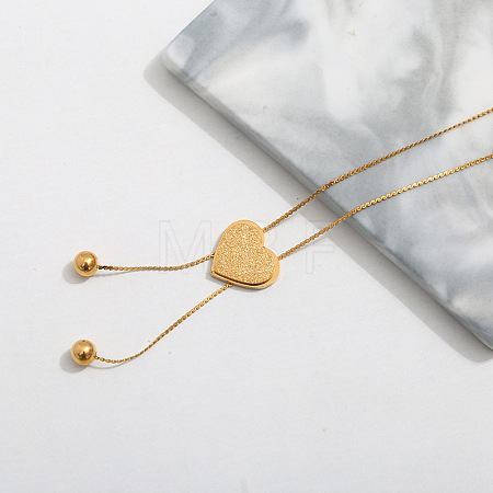 201 Stainless Steel Lariat Necklaces for Women WG43AF7-01-1