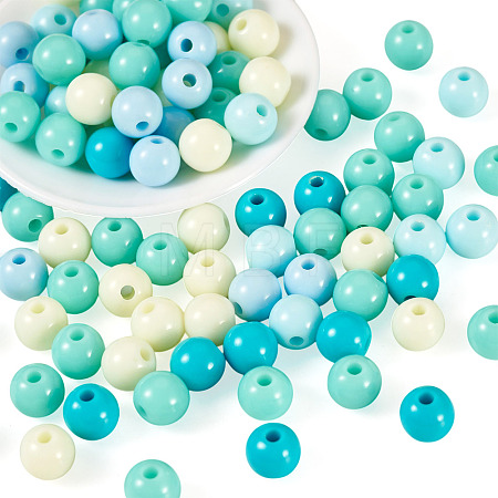 10G Opaque Acrylic Beads SACR-TADJ0001-03H-1