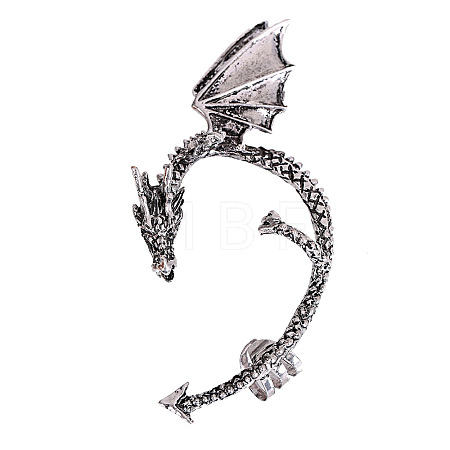 Alloy Dragon Cuff Earrings DRAG-PW0001-75AS-1
