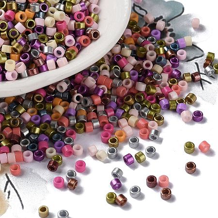 Baking Paint Glass Seed Beads X-SEED-S042-05A-13-1