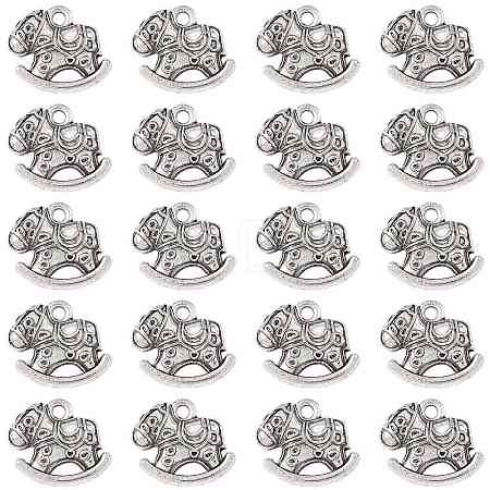 Tibetan Style Alloy Pendants FIND-FZC0006-003AS-1