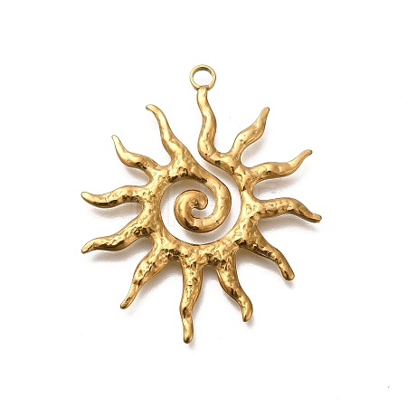 304 Stainless Steel Pendants STAS-H227-05G-04-1
