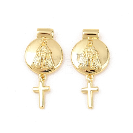 Brass Pendants KK-F931-30C-G-1