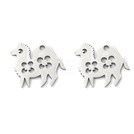 201 Stainless Steel Pendants STAS-F337-04P-1