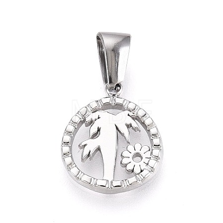 303 Stainless Steel Pendants STAS-Q110-12P-1
