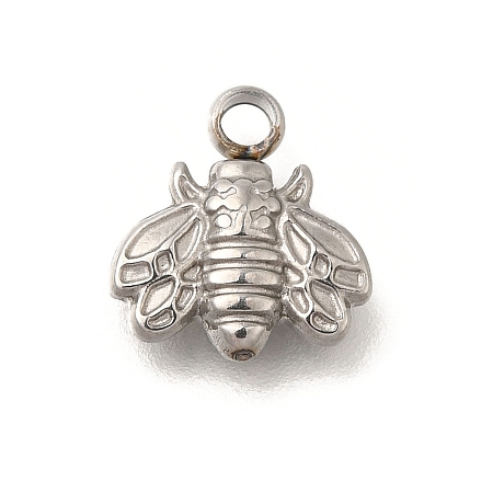 Anti-Tarnish 304 Stainless Steel Charms STAS-M075-13P-1