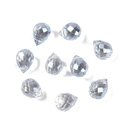 Electroplate Glass Beads EGLA-C008-01A-PL01-1