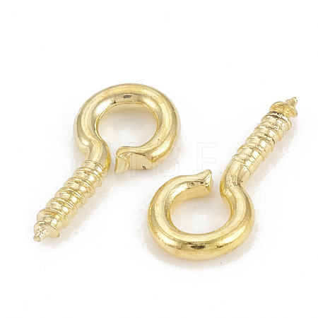 Iron Screw Eye Pin Peg Bails IFIN-S699-01B-G-NF-1