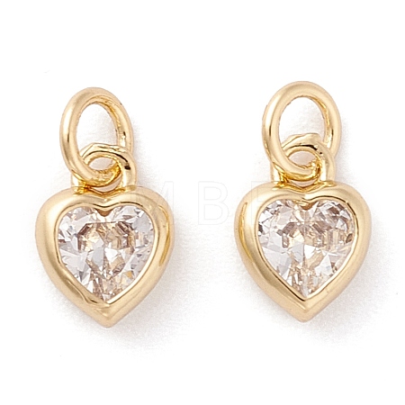 Brass inlaid Cubic Zirconia Pendants ZIRC-A019-13G-D-1