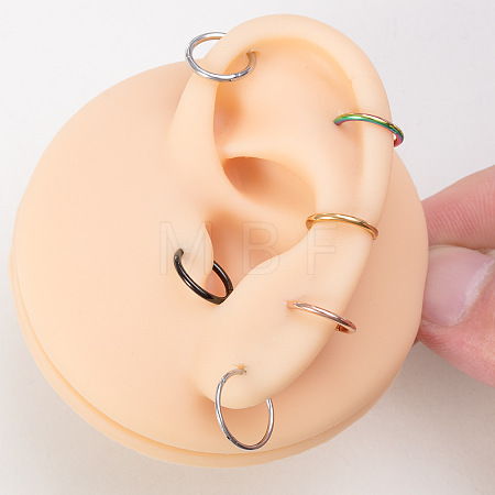 316L Surgical Stainless Steel Cartilage Earrings WGCE3BC-03-1