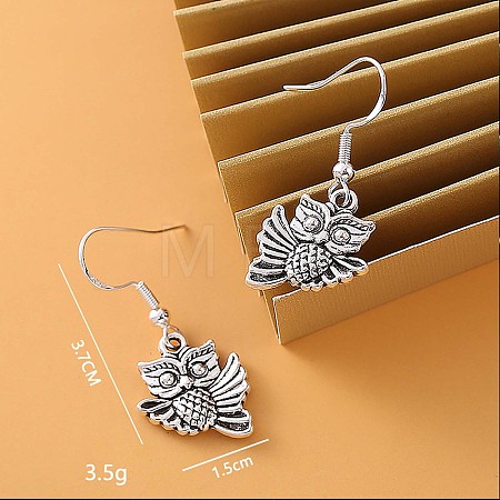 Brass & Alloy Dangle Earrings FS-WG95800-10-1