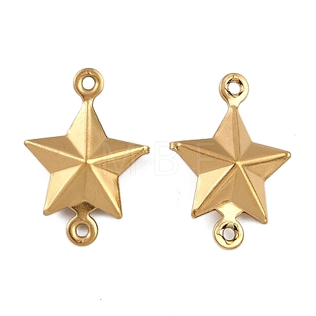 304 Stainless Steel Connector Charms STAS-L297-10G-1