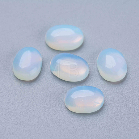 Opalite Cabochons G-F541-02-6x8mm-1