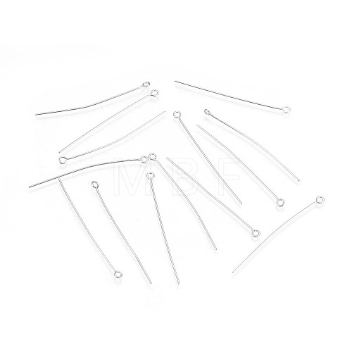 Tarnish Resistant 304 Stainless Steel Eye Pins STAS-I097-089-04P-1