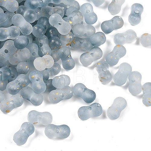 Gradient Color Transparent Acrylic Beads OACR-M023-02C-1