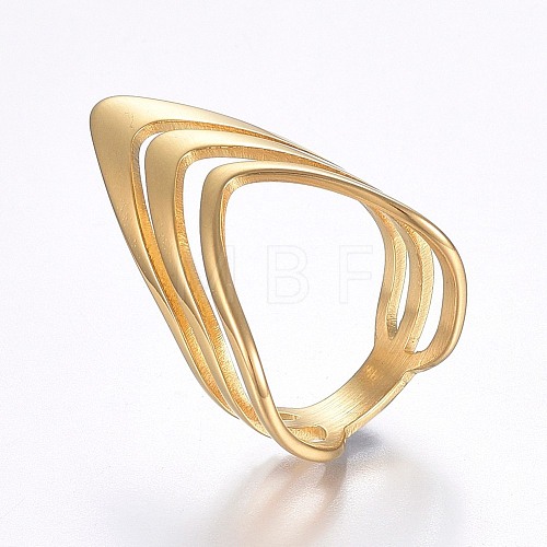 Hollow 304 Stainless Steel Wide Band Finger Rings RJEW-H126-52G-18mm-1
