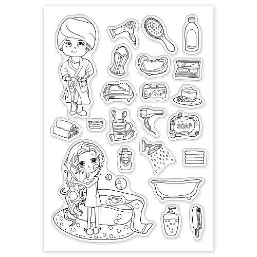 PVC Plastic Stamps DIY-WH0167-56-110-1