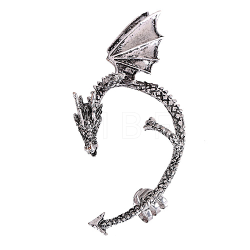 Alloy Dragon Cuff Earrings DRAG-PW0001-75AS-1