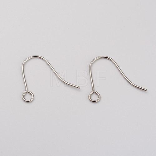 Tarnish Resistant 316L Surgical Stainless Steel Earring Hooks STAS-G229-08P-01-1