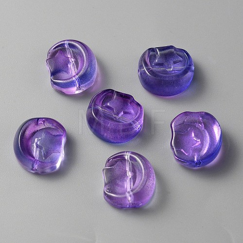 Transparent Glass Beads GLAA-TAC0020-05I-1