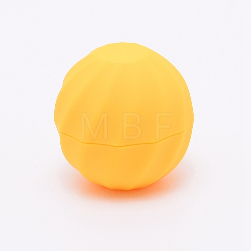 Plastic Empty Lip Balm Sphere Containers X-MRMJ-WH0064-26G-1