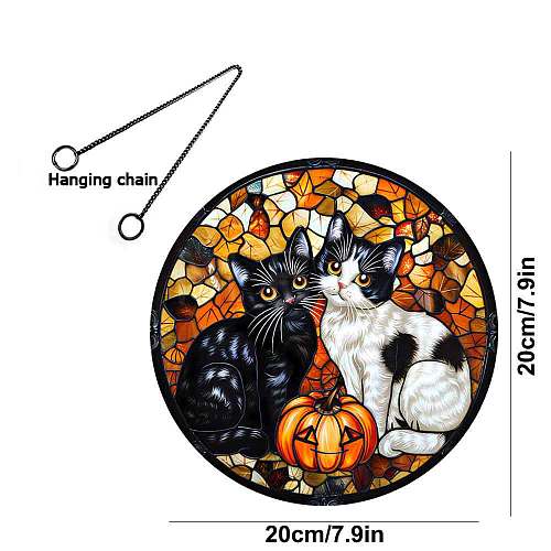 Halloween Acrylic Party Decoration PW-WG2C089-07-1