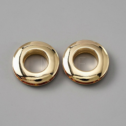 Alloy Grommet Eyelet Findings FIND-WH0145-25B-KCG-1