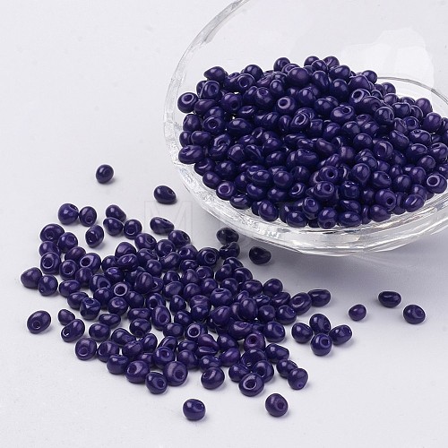 Opaque Glass Seed Beads X-SEED-R032-A06-1