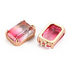 Gradient Color Glass Pendants GLAA-S193-008-A04-3