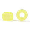 Transparent & Luminous Plastic Beads KY-T025-01-H08-4